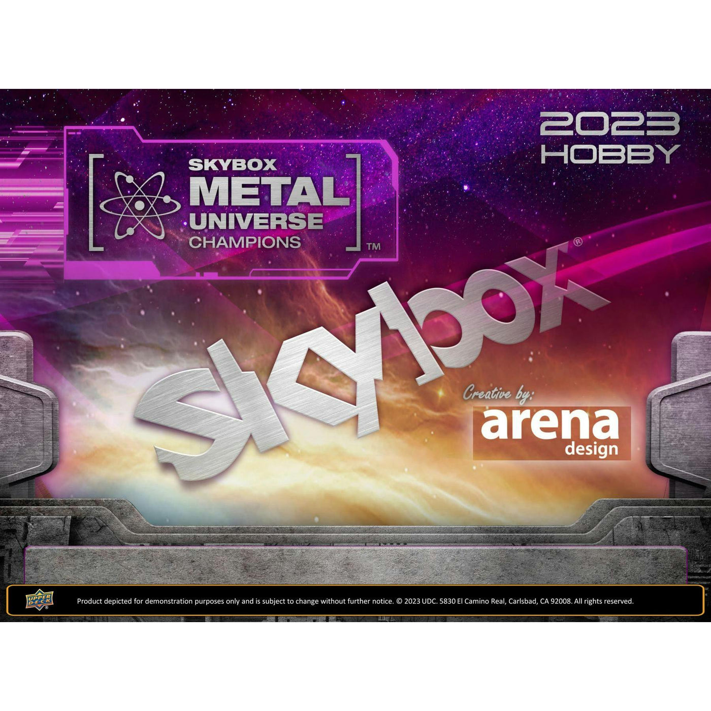 2023 Upper Deck Skybox Metal Universe Champions Hobby Box (Reed Buy)