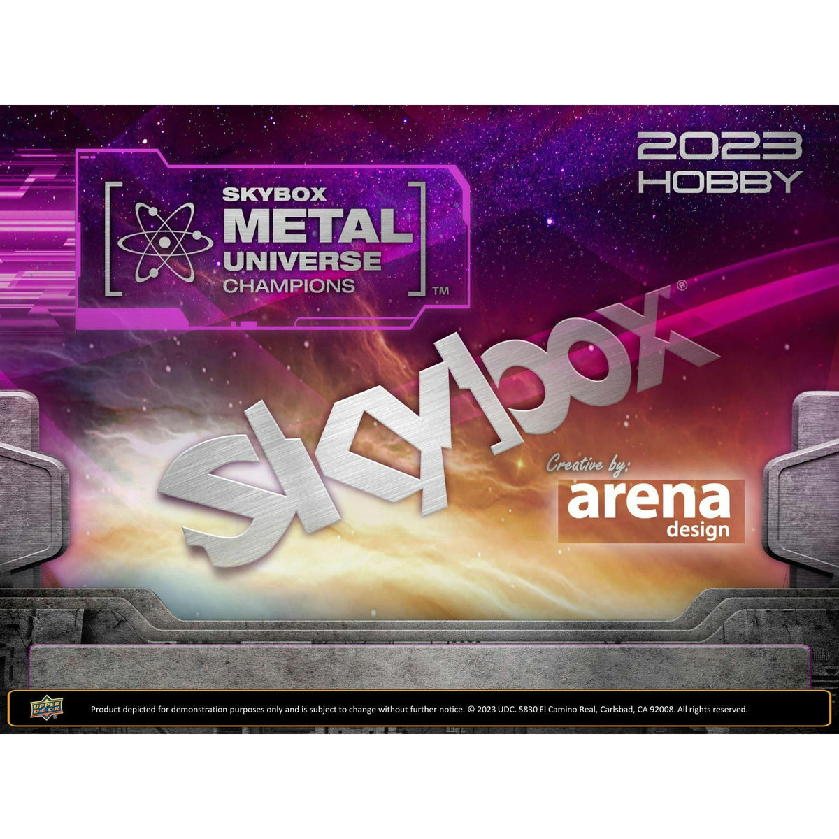 2023 Upper Deck Skybox Metal Universe Champions Hobby Box (Reed Buy)