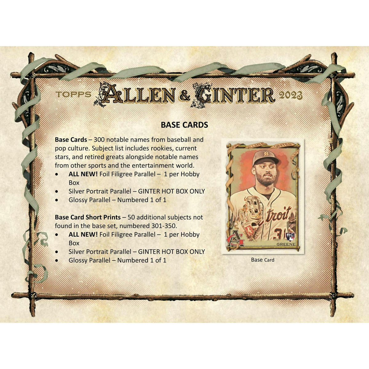 2023 Topps Allen & Ginter Baseball Hobby Box