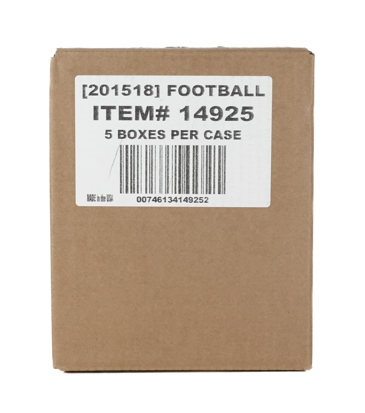 2023 Panini Immaculate Collegiate Football Hobby 5-Box Case