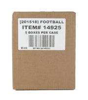 2023 Panini Immaculate Collegiate Football Hobby 5-Box Case