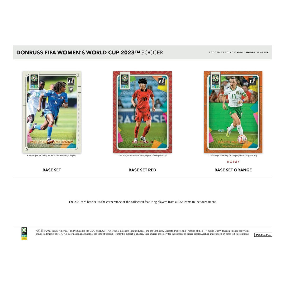 2023 Panini Donruss Soccer FIFA Women's World Cup Blaster Hobby Box