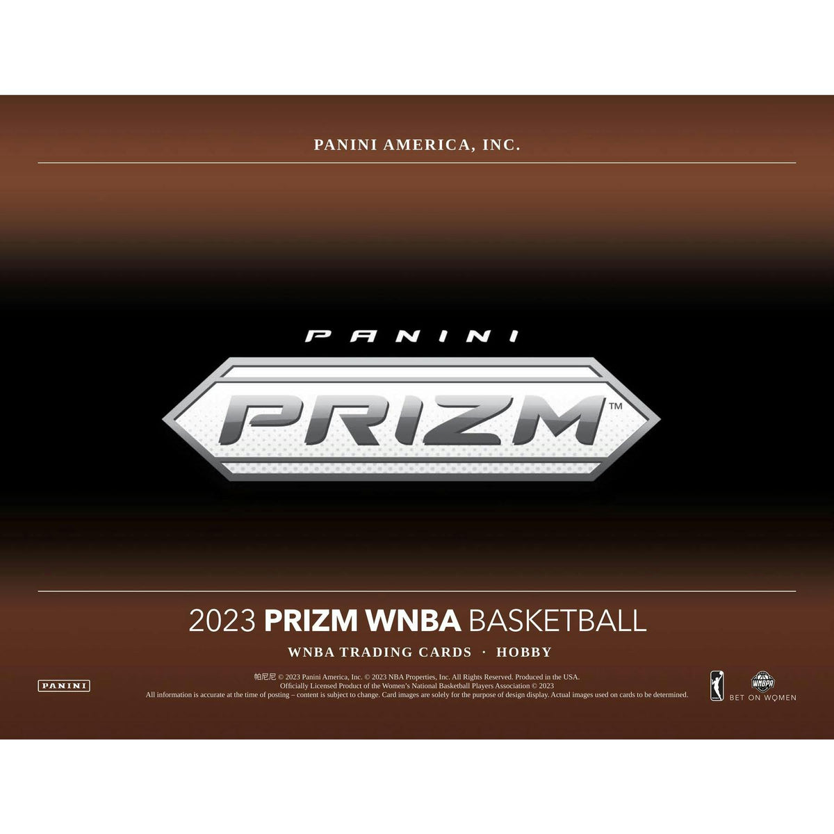 2023 Panini Prizm WNBA Basketball Hobby Box