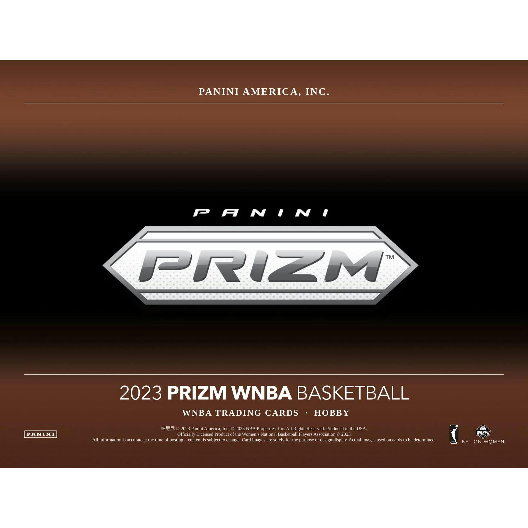 2023 Panini Prizm WNBA Basketball Hobby Box
