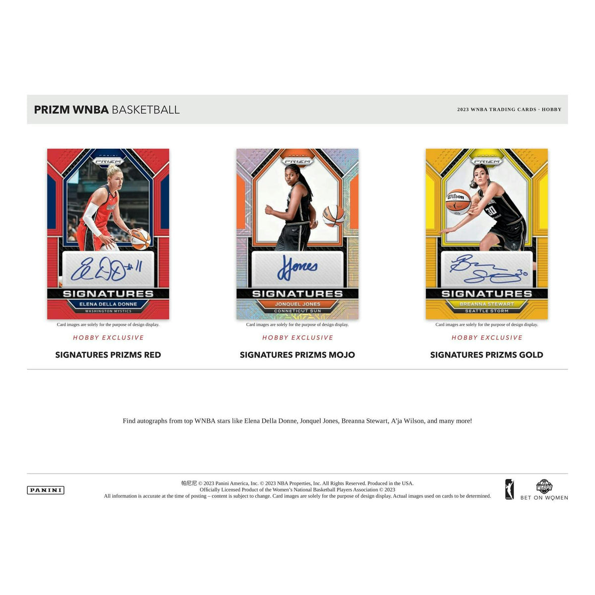 2023 Panini Prizm WNBA Basketball Hobby 12-Box Case