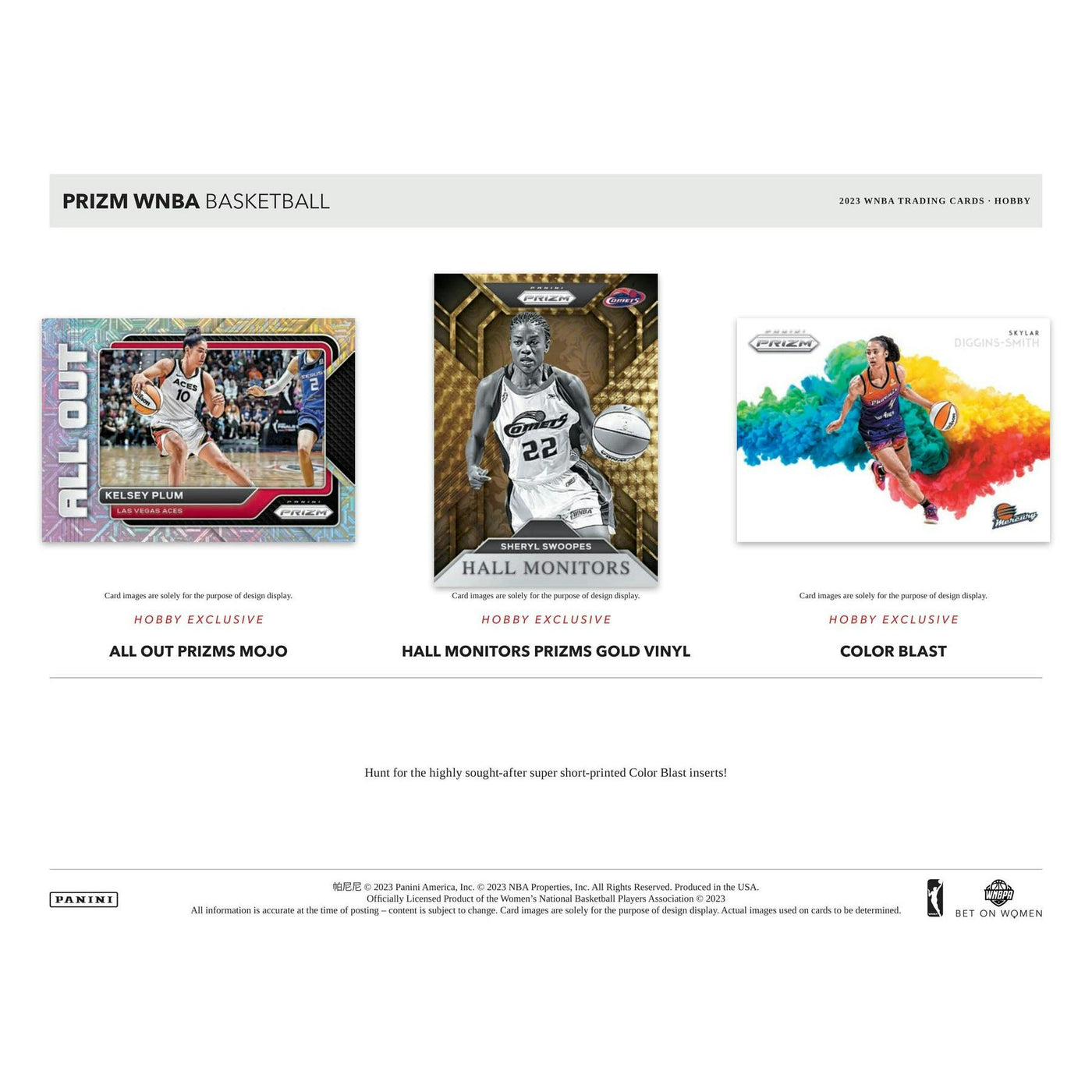 2023 Panini Prizm WNBA Basketball Hobby 12-Box Case