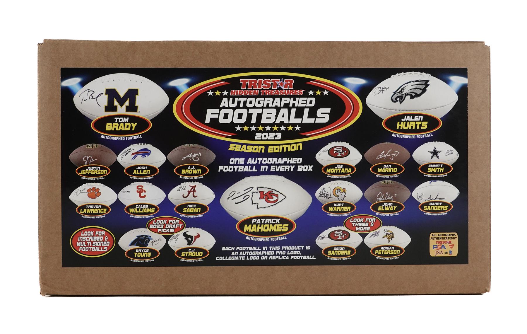 2023 TriStar Hidden Treasures Autographed Football Season Edition Hobby Box (Reed Buy)