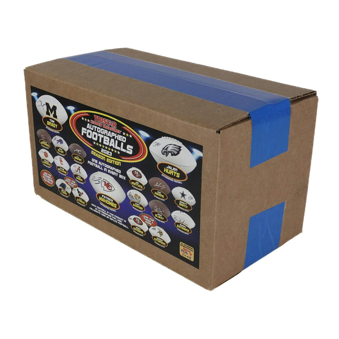 2023 TriStar Hidden Treasures Autographed Football Season Edition Hobby Box (Reed Buy)