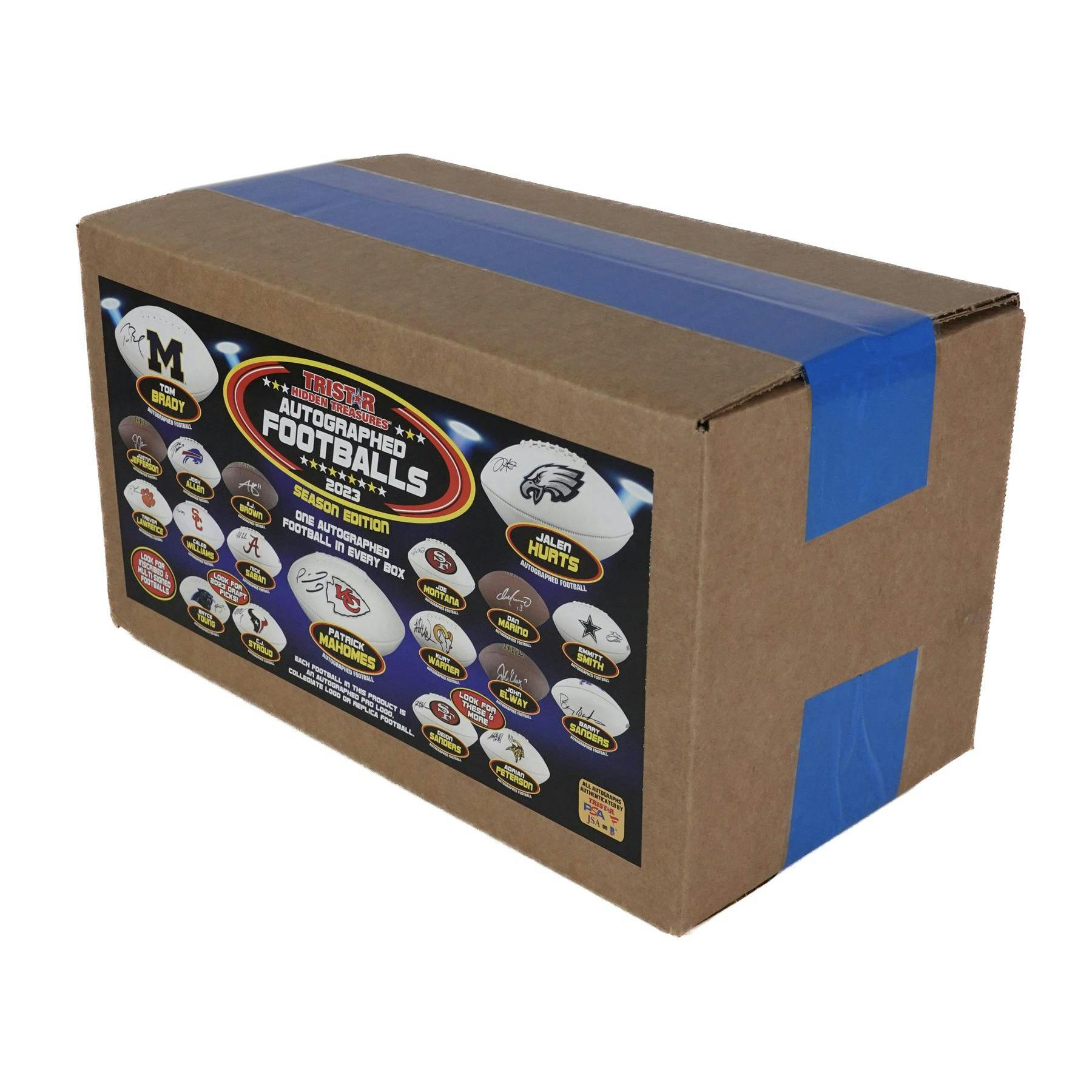2023 TriStar Hidden Treasures Autographed Football Season Edition Hobby Box (Reed Buy)