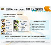 2023 Upper Deck Overwatch League Season 4 Hobby 10-Box Case