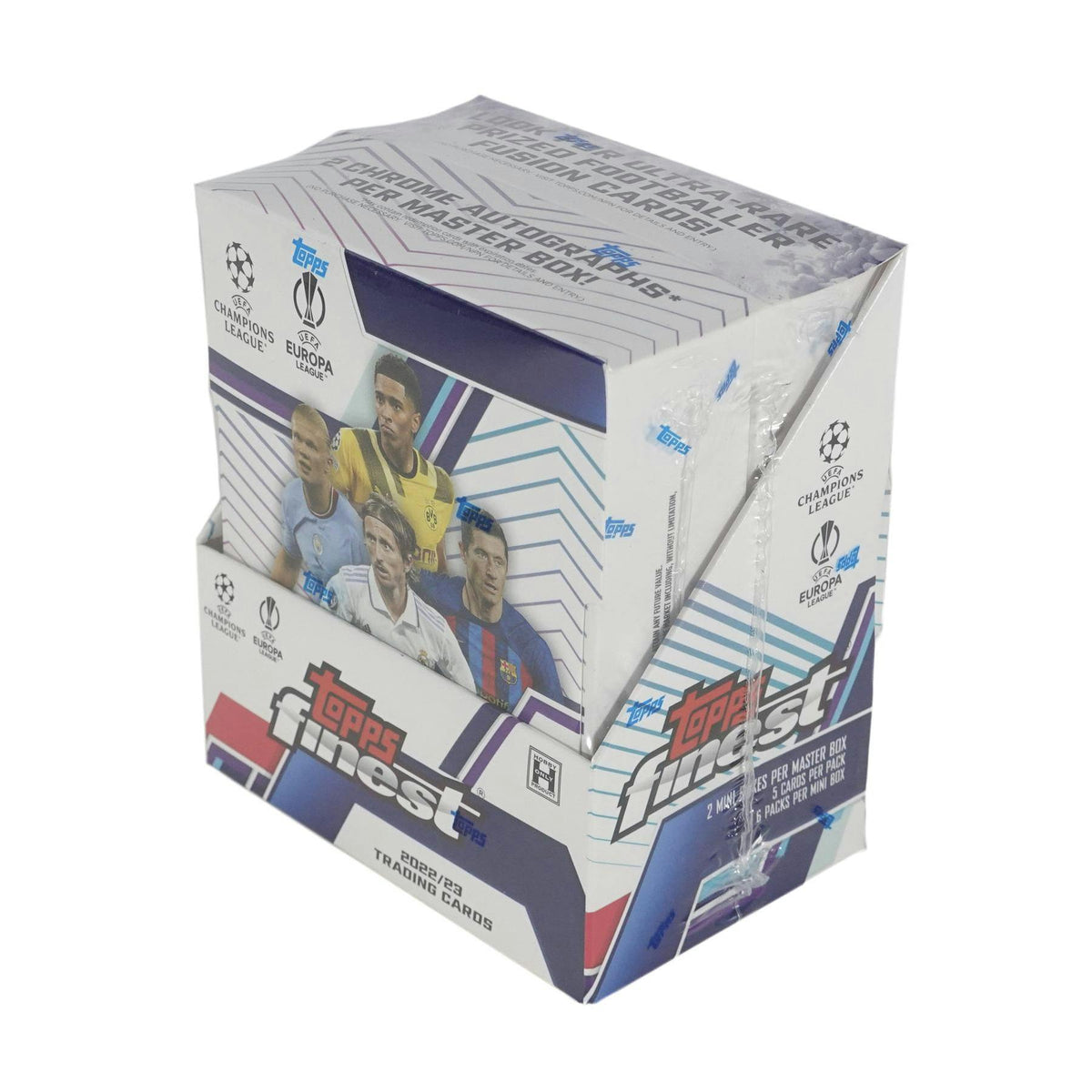 2022/23 Topps Finest UEFA Club Competitions Soccer Hobby Box (Reed Buy)