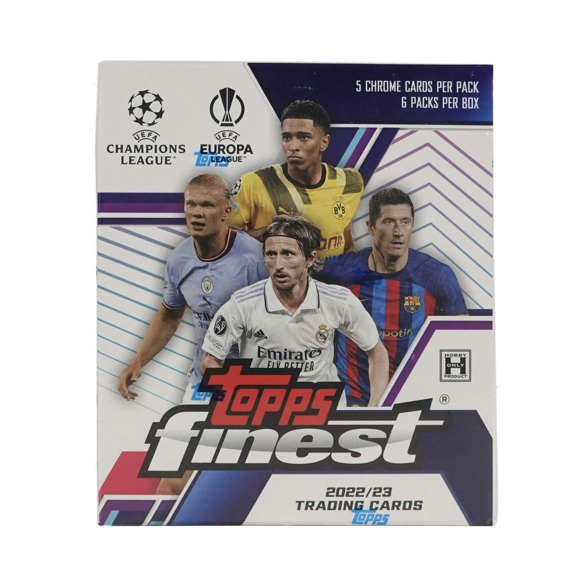 2022/23 Topps Finest UEFA Club Competitions Soccer Hobby Box (Reed Buy)