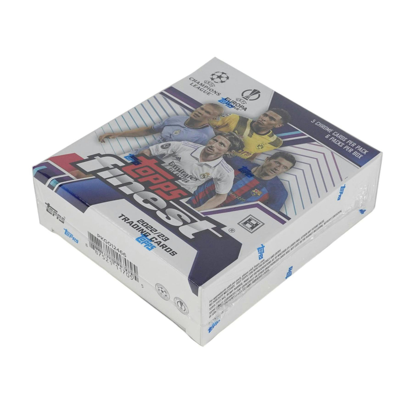 2022/23 Topps Finest UEFA Club Competitions Soccer Hobby Box (Reed Buy)