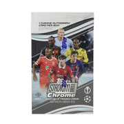 2022/23 Topps Stadium Club Chrome UEFA Club Competitions Soccer Hobby Box