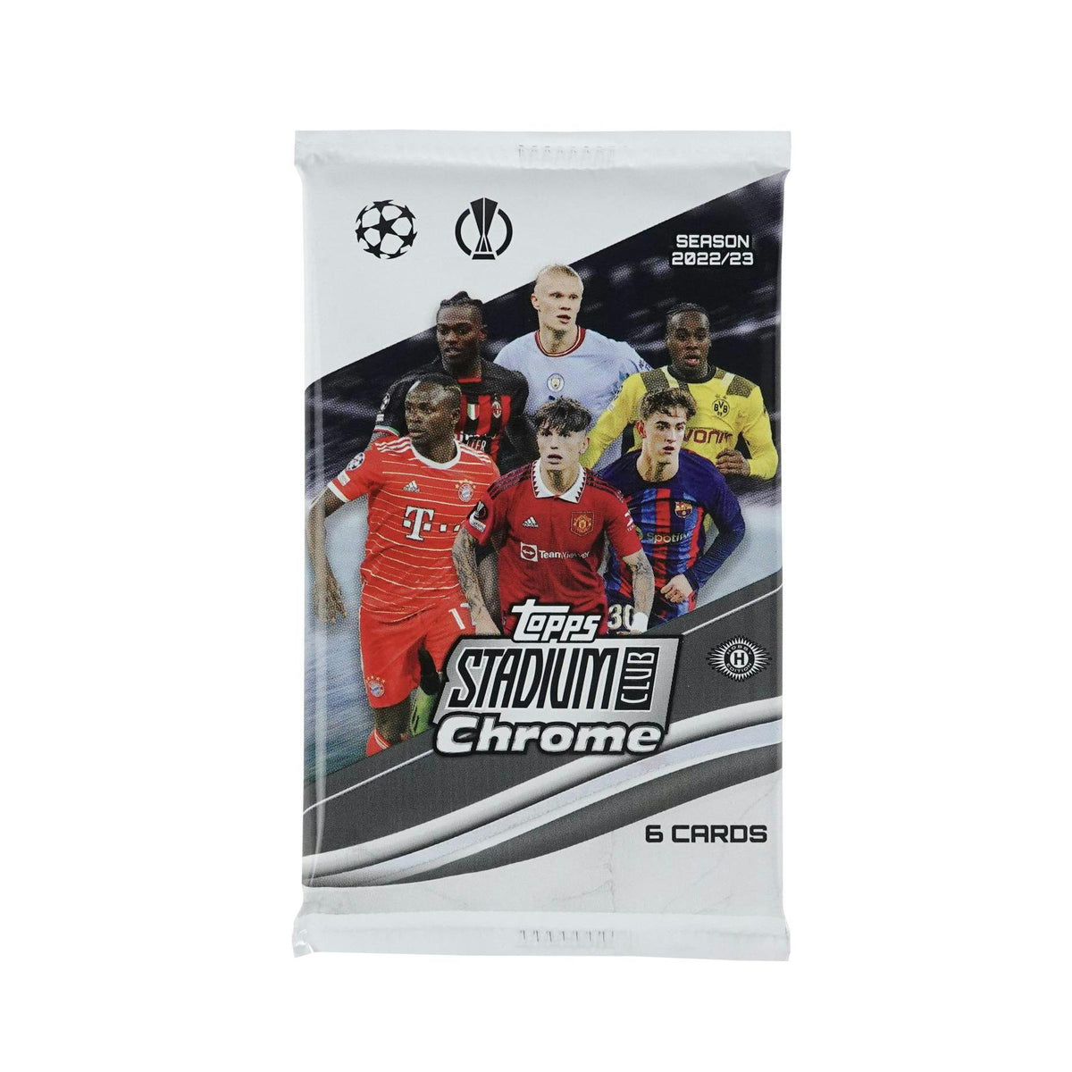 2022/23 Topps Stadium Club Chrome UEFA Club Competitions Soccer Hobby Box