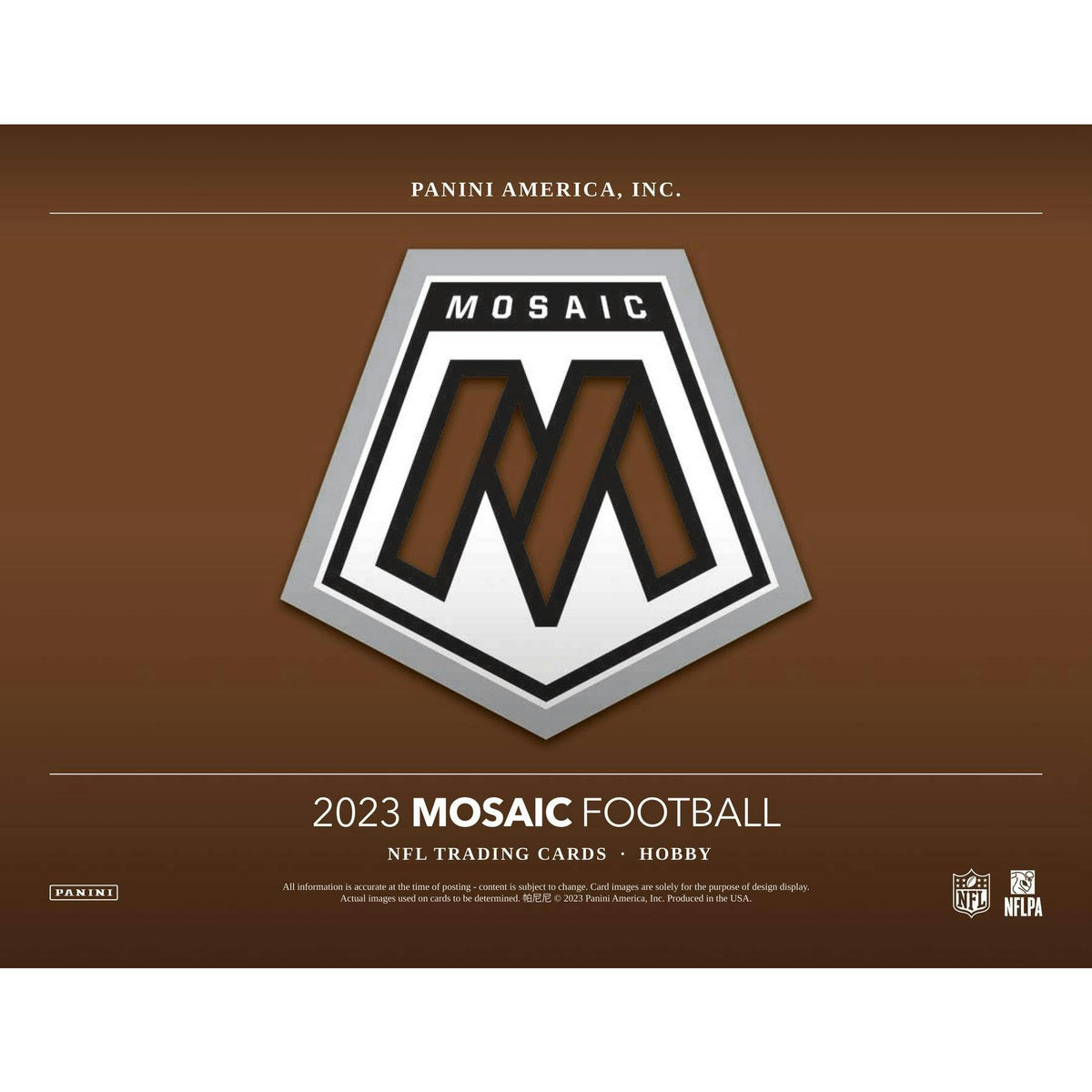 2023 Panini Mosaic Football Hobby Box