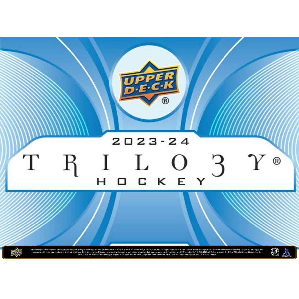 2023/24 Upper Deck Trilogy Hockey Hobby 20-Box Case