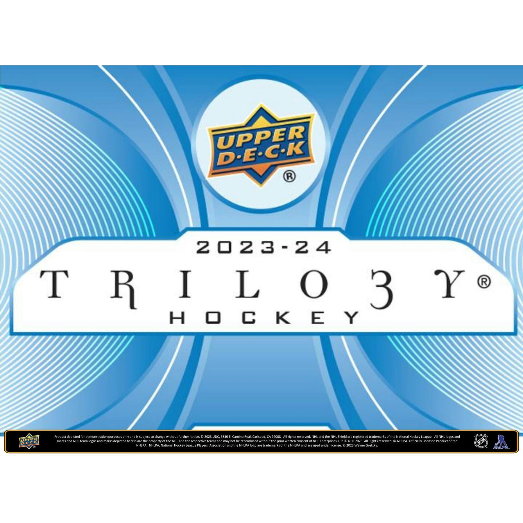 2023/24 Upper Deck Trilogy Hockey Hobby 20-Box Case