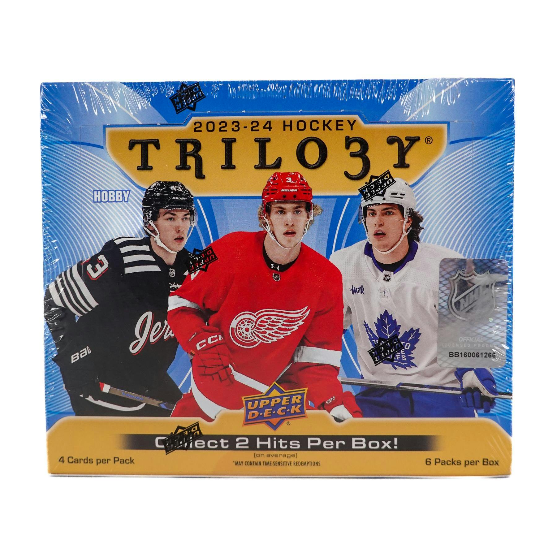 2023/24 Upper Deck Trilogy Hockey Hobby Box