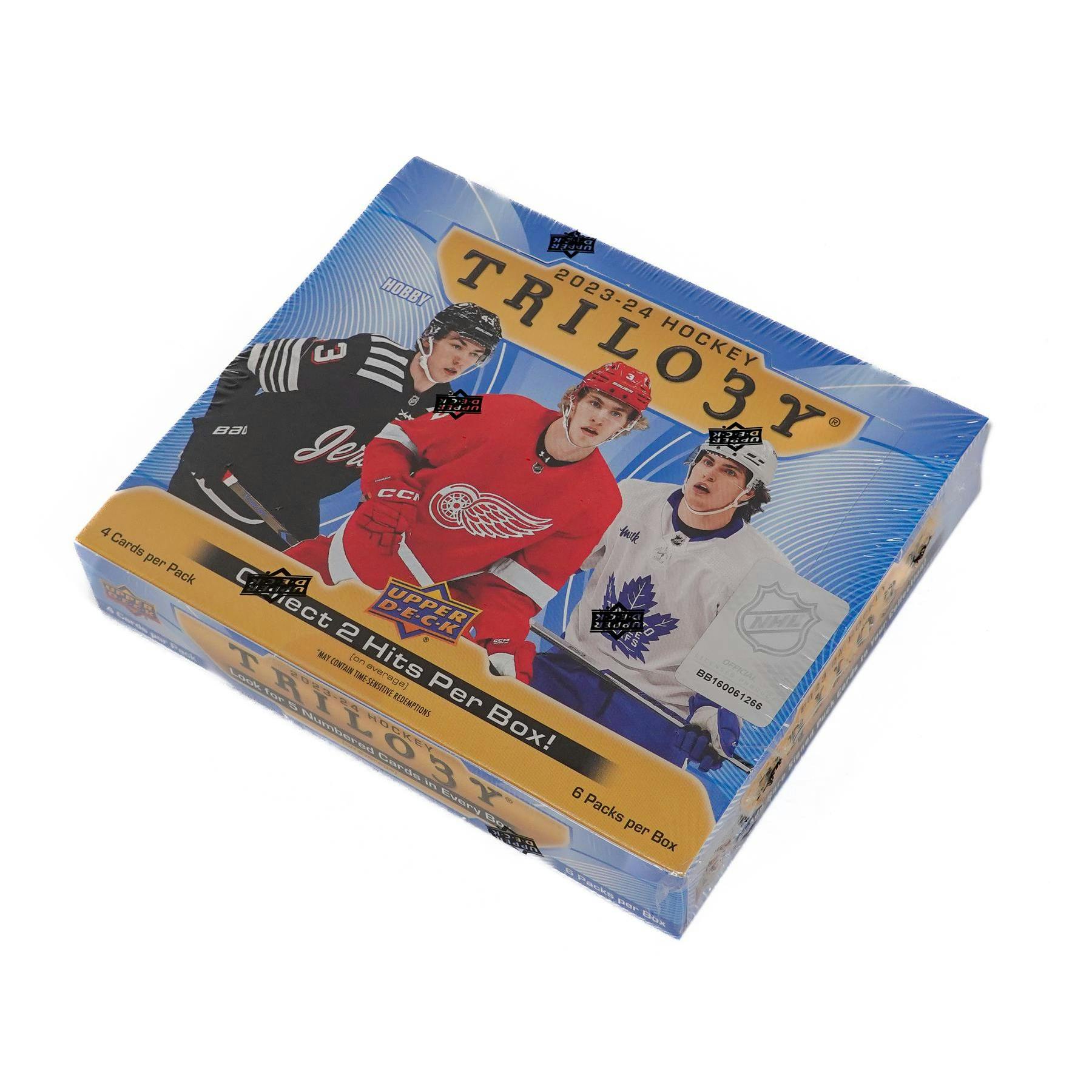 2023/24 Upper Deck Trilogy Hockey Hobby Box