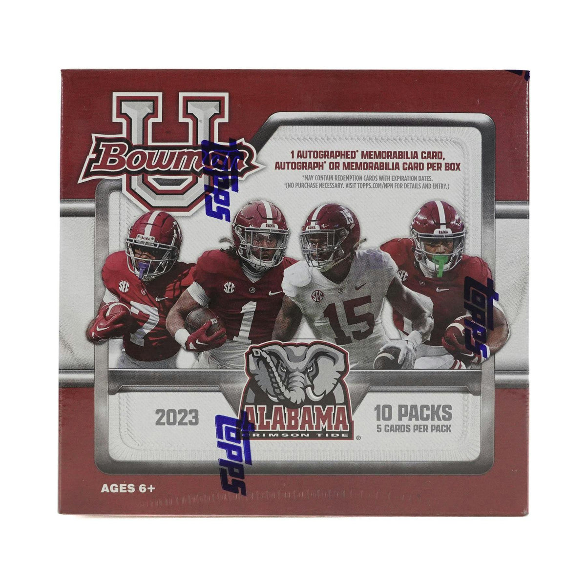 2023 Bowman University Alabama Football Hobby Box