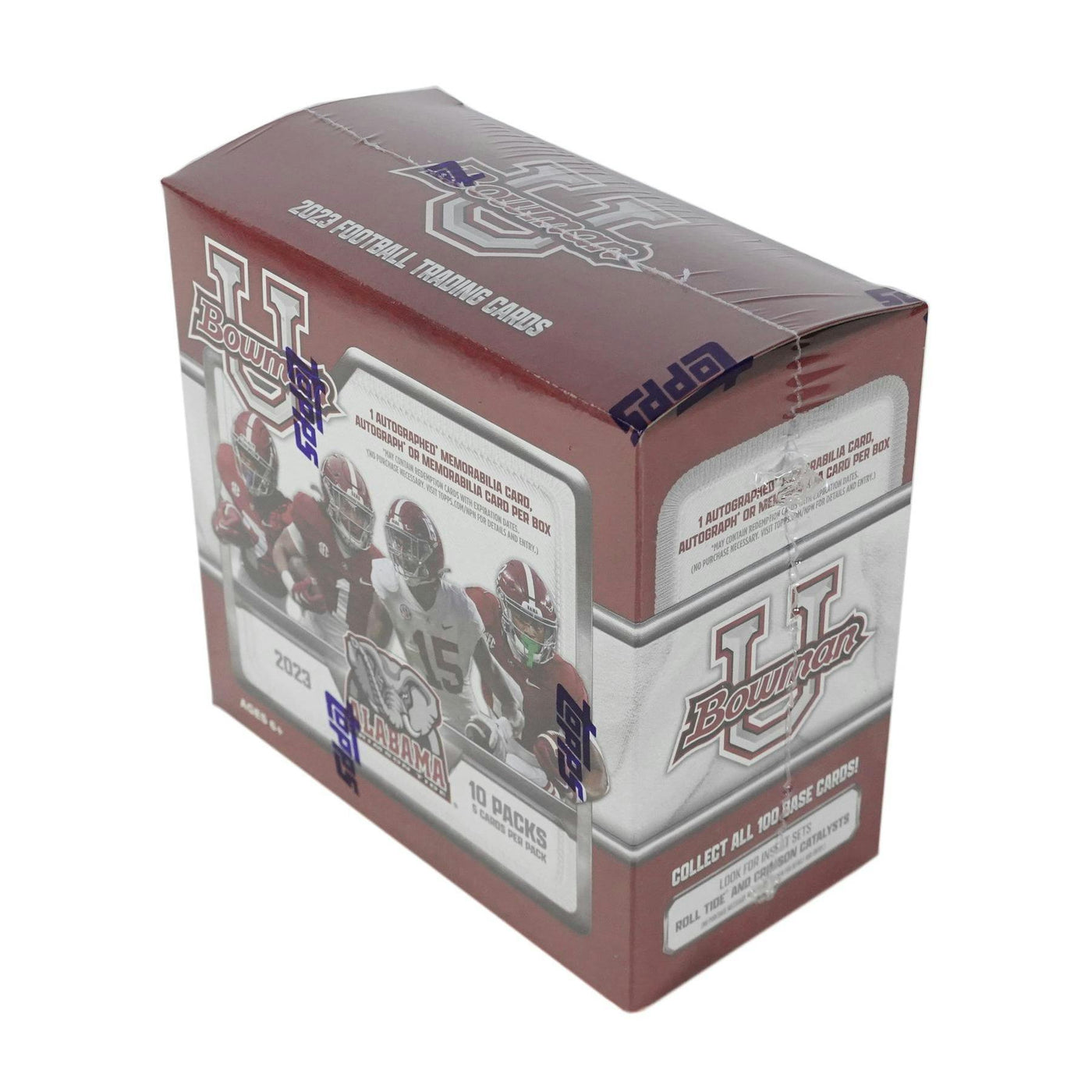 2023 Bowman University Alabama Football Hobby 20-Box Case
