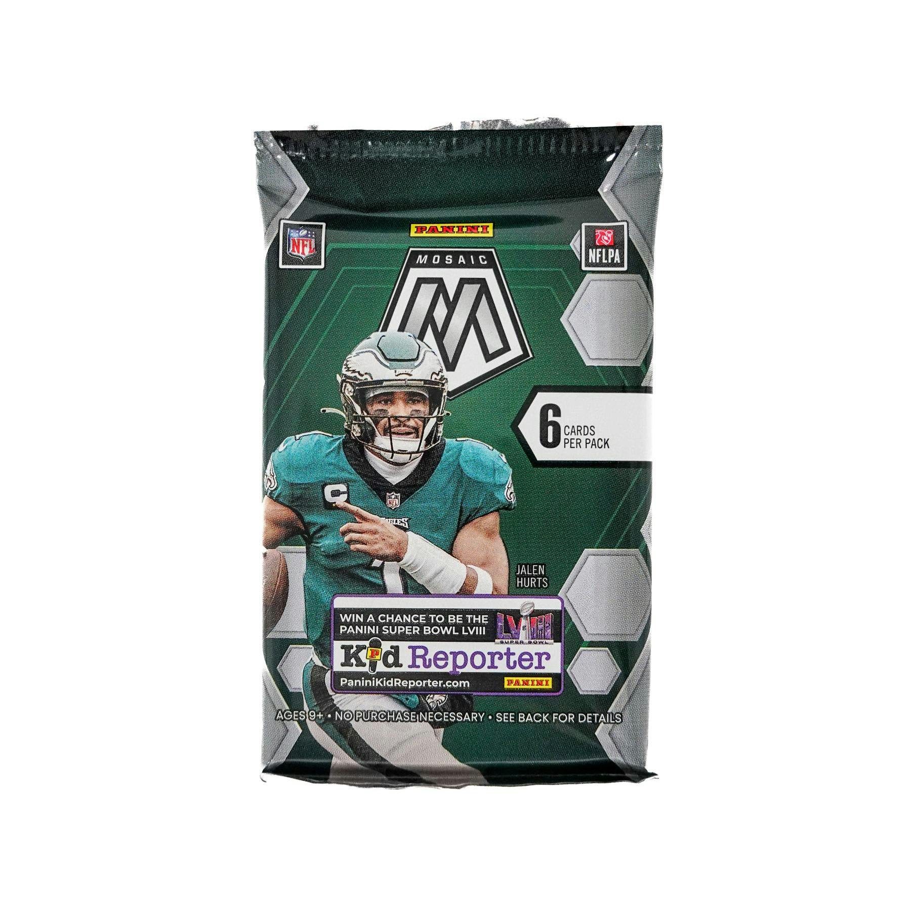 2023 Panini Mosaic Football Blaster Box (Orange Fluorescent Parallels!)