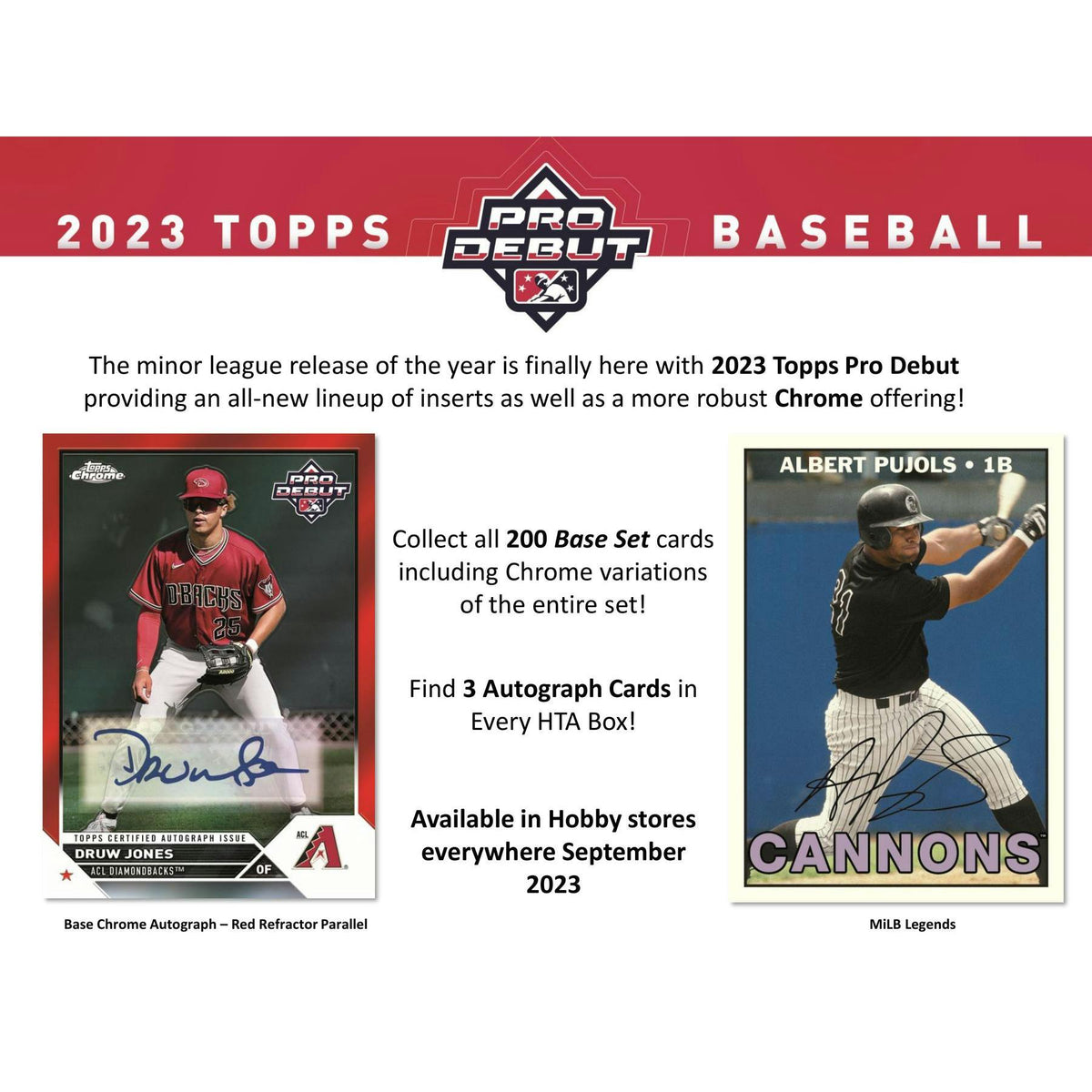 2023 Topps Pro Debut Baseball Hobby Jumbo 8-Box Case