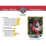 2023 Topps Pro Debut Baseball Hobby Jumbo 8-Box Case