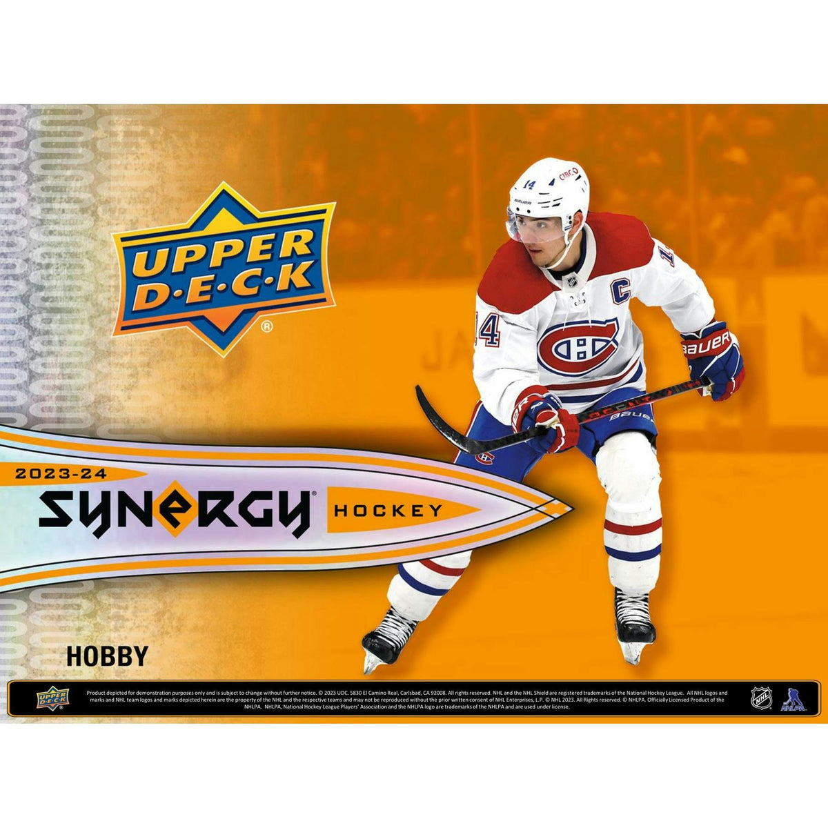 2023/24 Upper Deck Synergy Hockey Hobby 16-Box Case