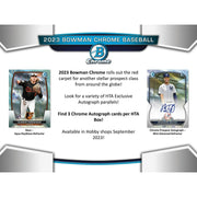 2023 Bowman Chrome Baseball HTA Choice 12-Box Case