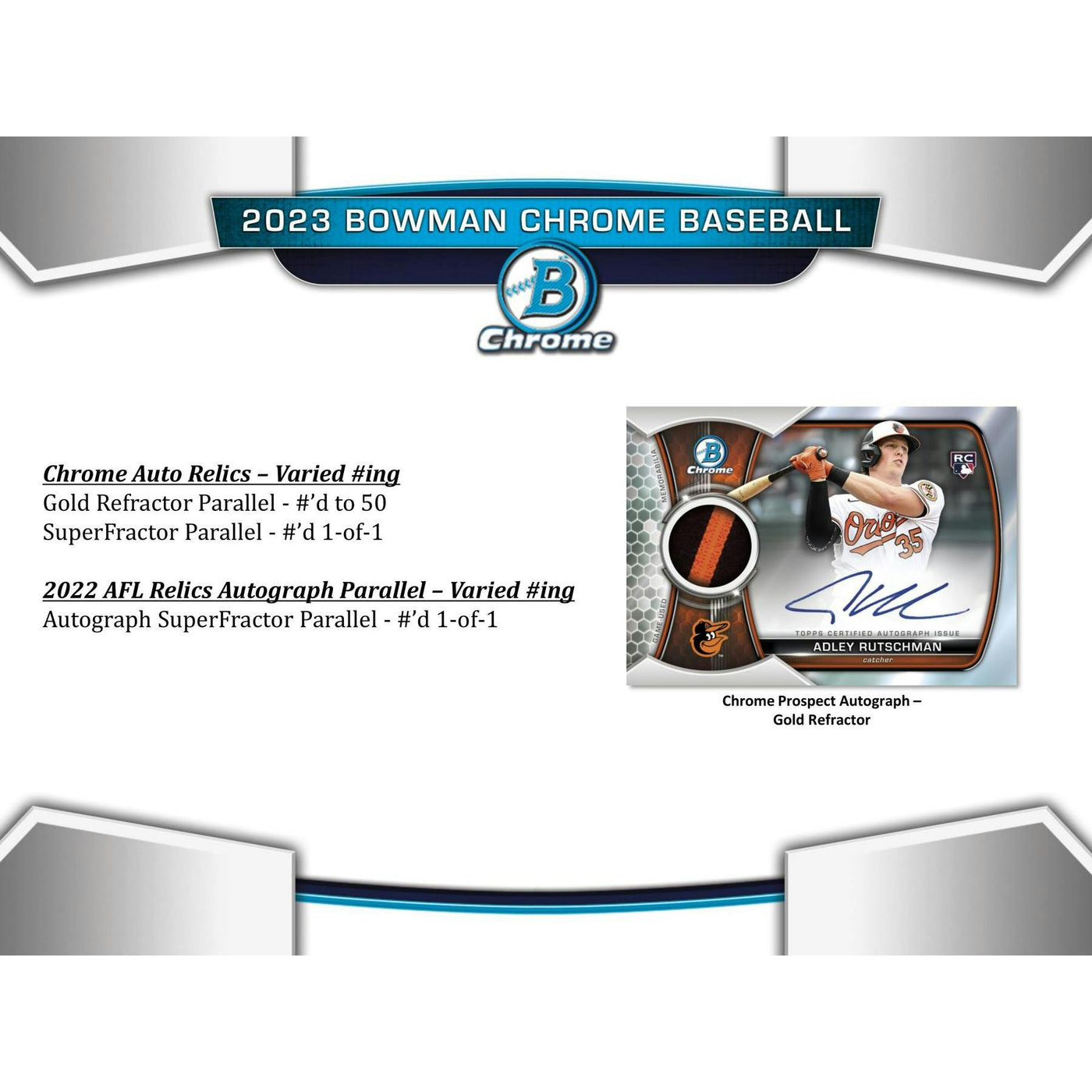 2023 Bowman Chrome Baseball HTA Choice 12-Box Case