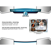 2023 Bowman Chrome Baseball HTA Choice Box