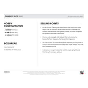 2023 Panini Donruss Elite WWE Wrestling Hobby 12-Box Case