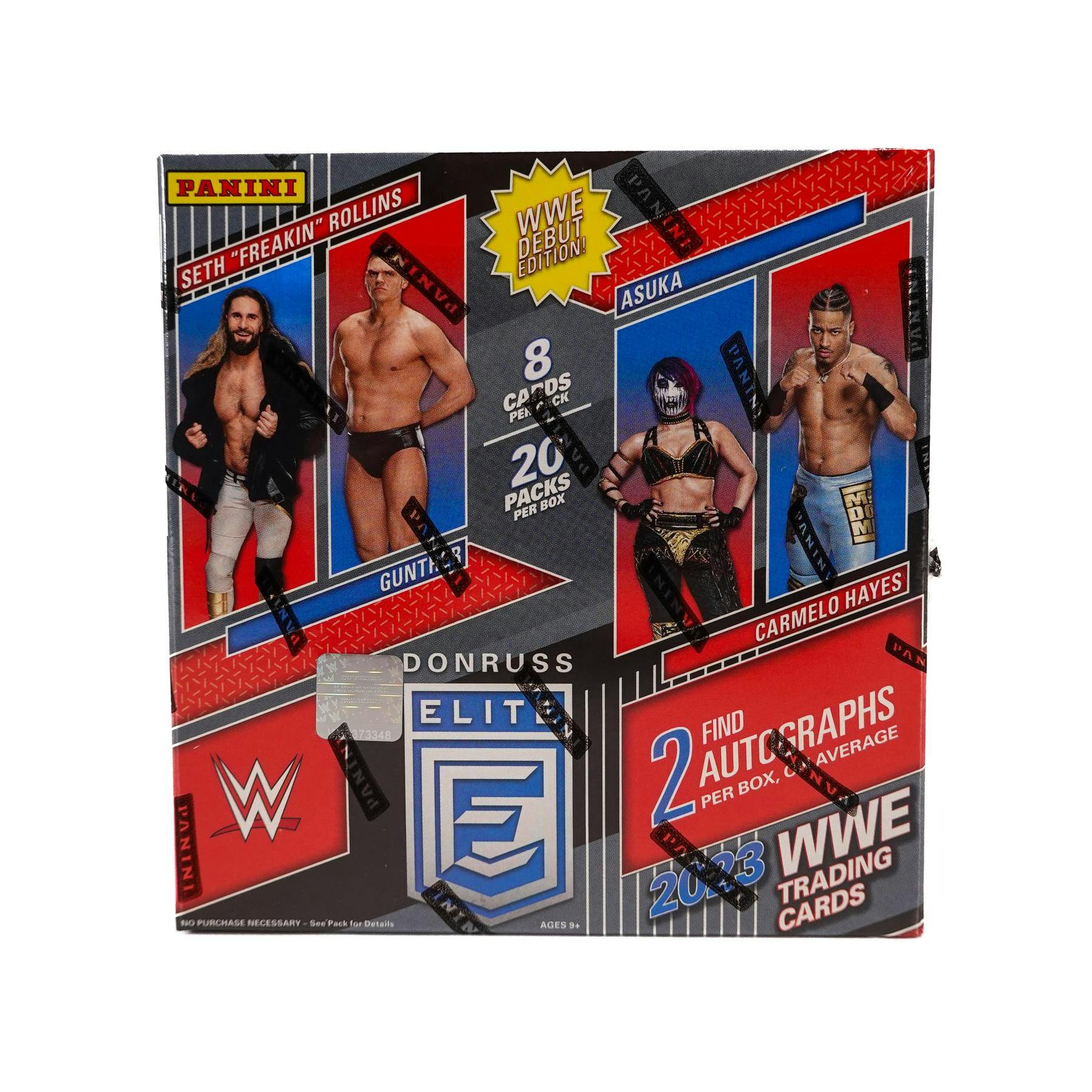 2023 Panini Donruss Elite WWE Wrestling Hobby 12-Box Case