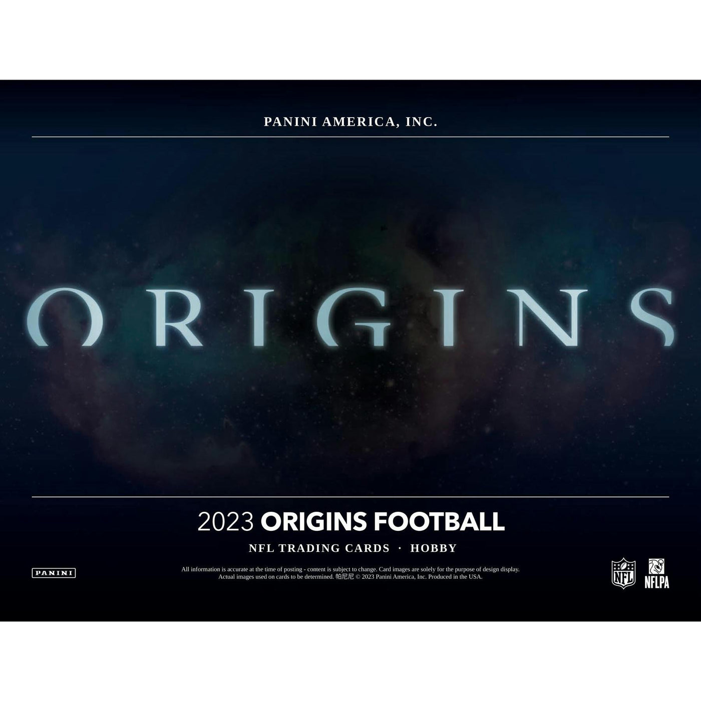 2023 Panini Origins Football Hobby Box