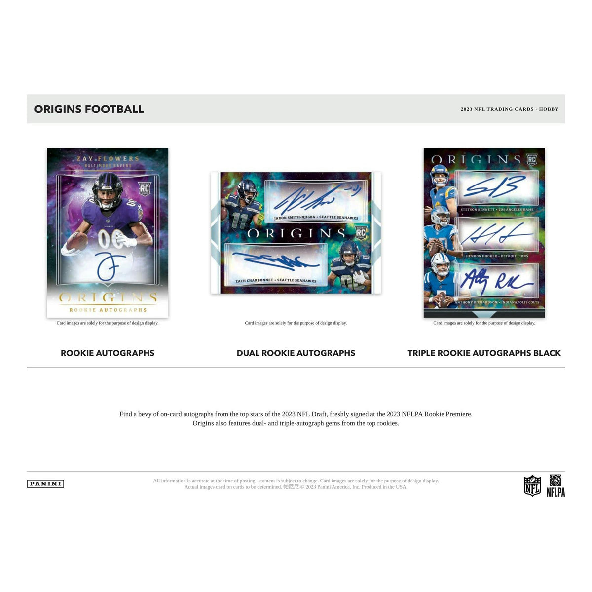 2023 Panini Origins Football Hobby Box