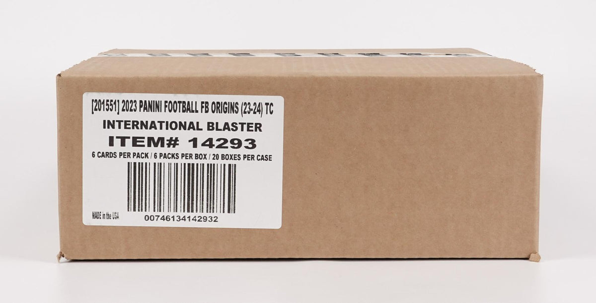 2023 Panini Origins International Football Blaster 20-Box Case