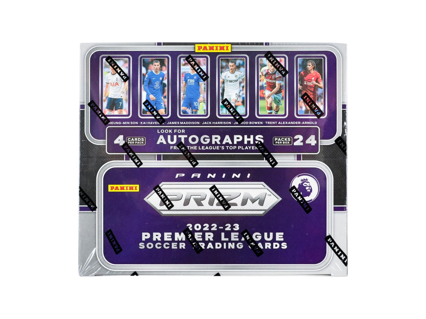 2022/23 Panini Prizm Premier League EPL Soccer 24-Pack Retail Box