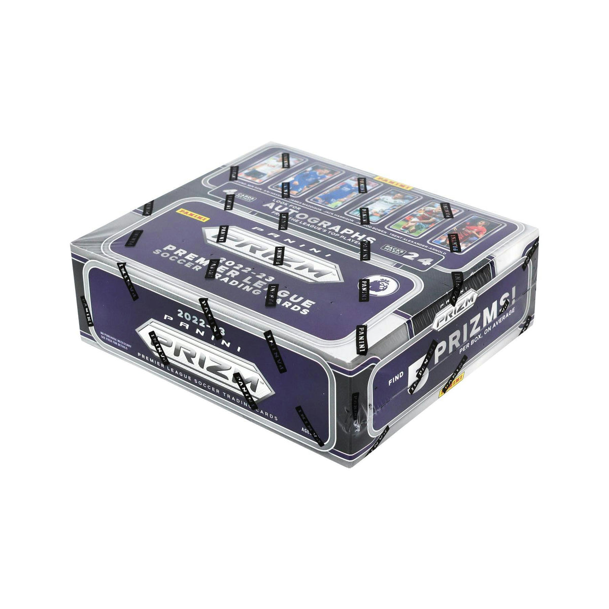 2022/23 Panini Prizm Premier League EPL Soccer 24-Pack Retail Box
