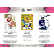 2023/24 Upper Deck SP Game Used Hockey Hobby 18-Box Case