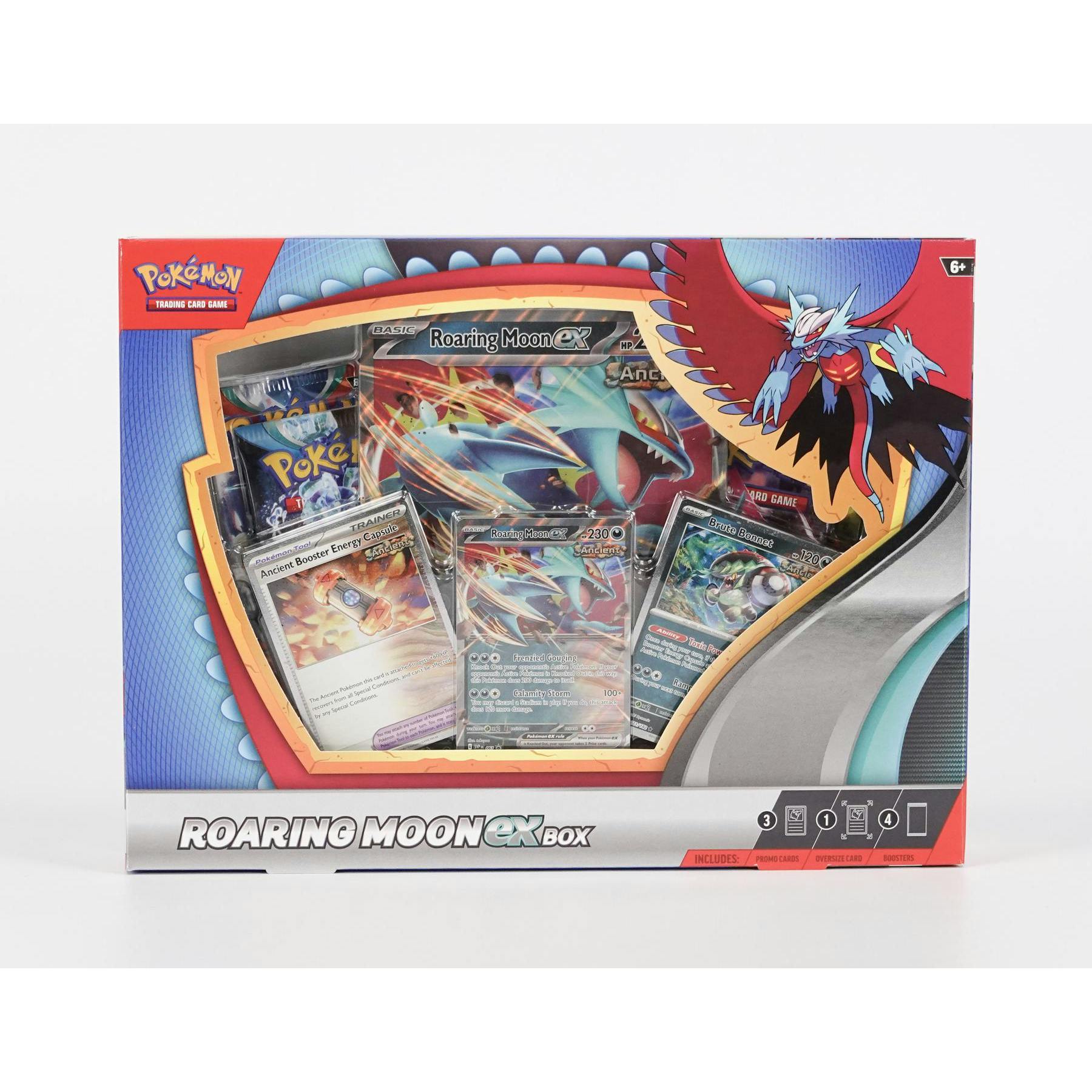 Pokemon Roaring Moon ex / Iron Valiant ex Box