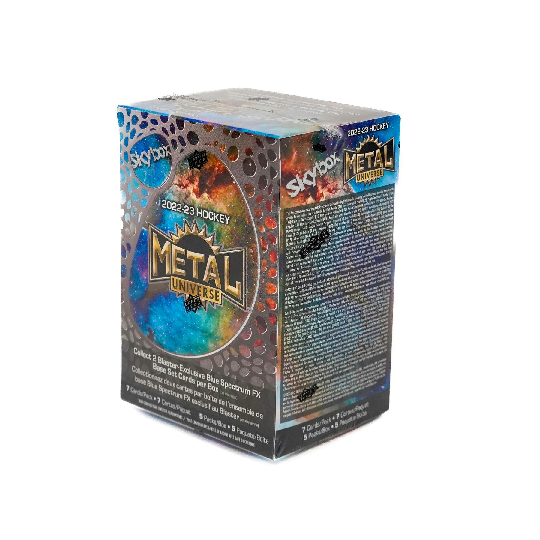 2022/23 Upper Deck Skybox Metal Universe Hockey Blaster 20-Box Case