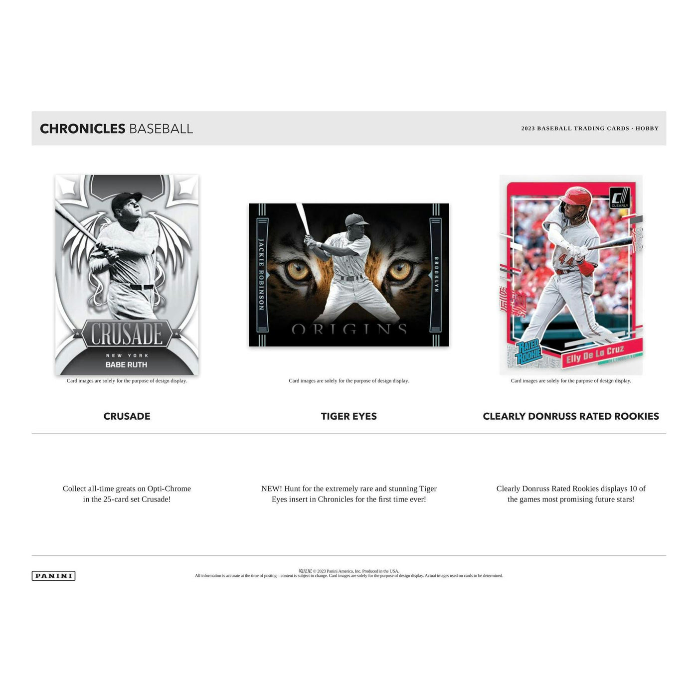 2023 Panini Chronicles Baseball Hobby 16-Box Case
