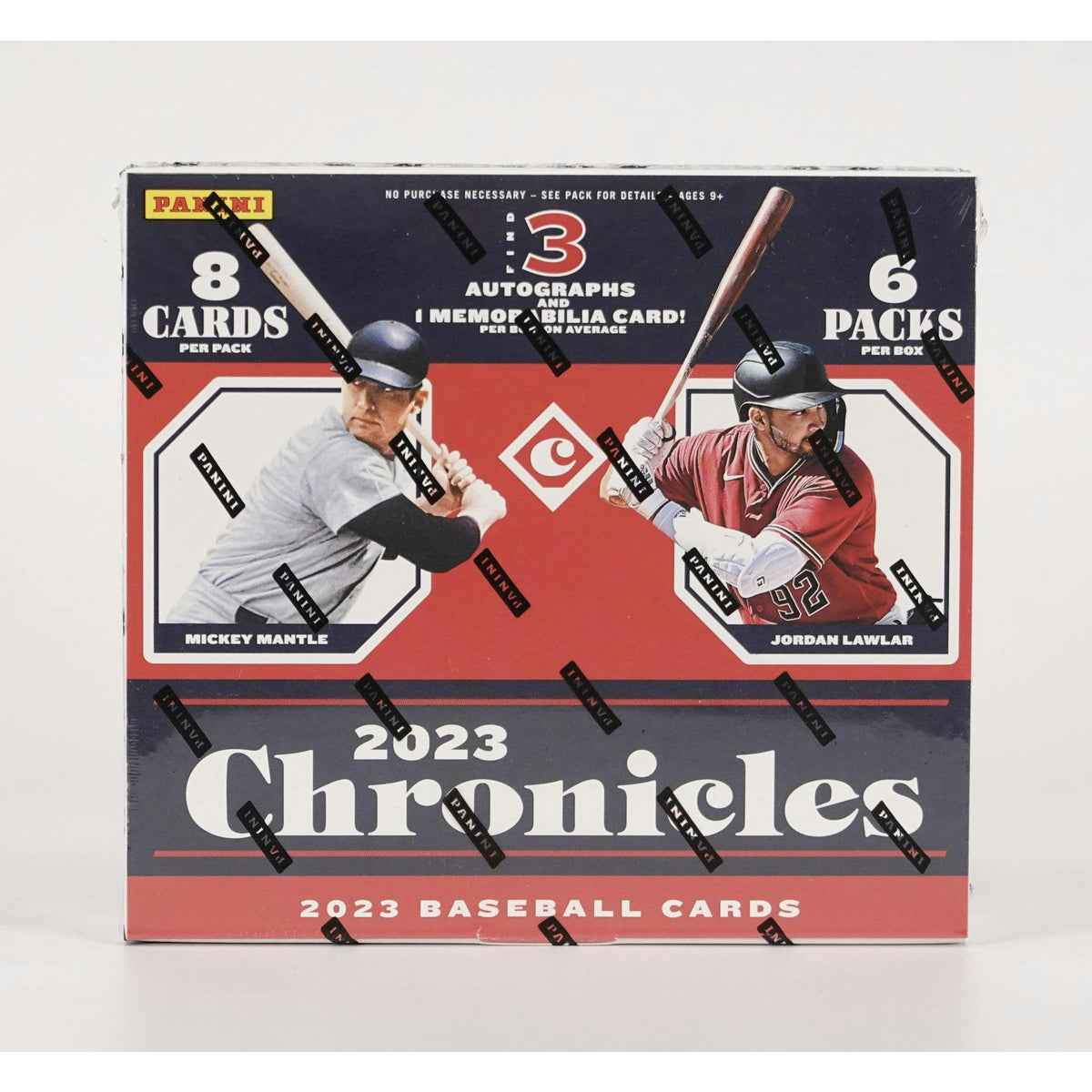 2023 Panini Chronicles Baseball Hobby 16-Box Case