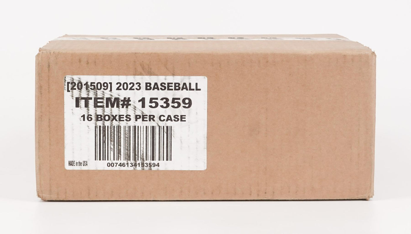 2023 Panini Chronicles Baseball Hobby 16-Box Case