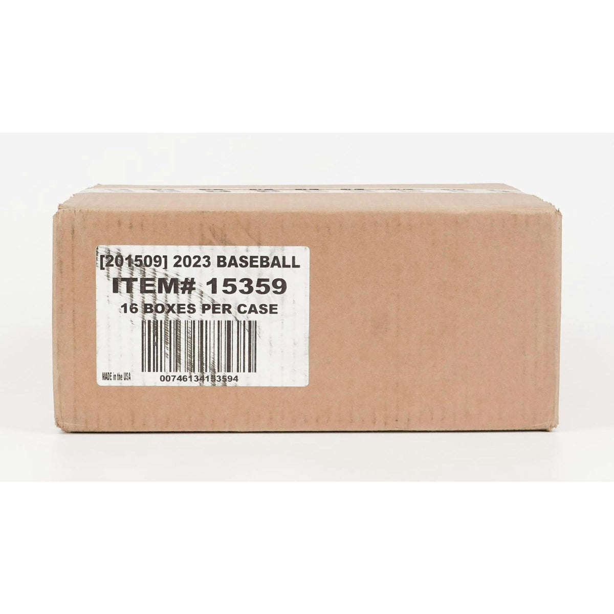 2023 Panini Chronicles Baseball Hobby 16-Box Case