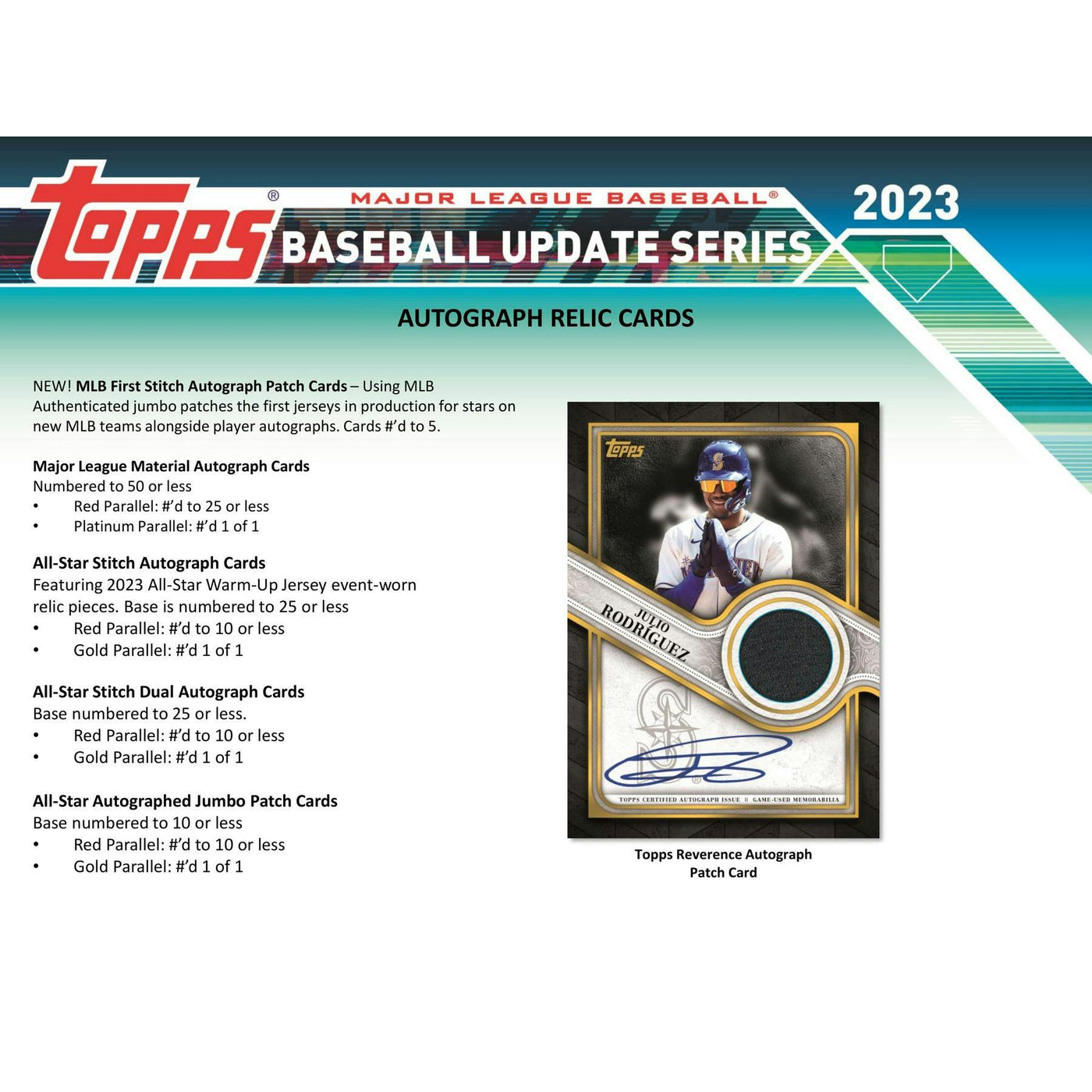 2023 Topps Update Series Baseball Hanger Box