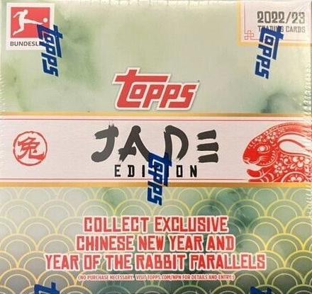 2022/23 Topps Jade Edition Bundesliga Soccer Hobby Box