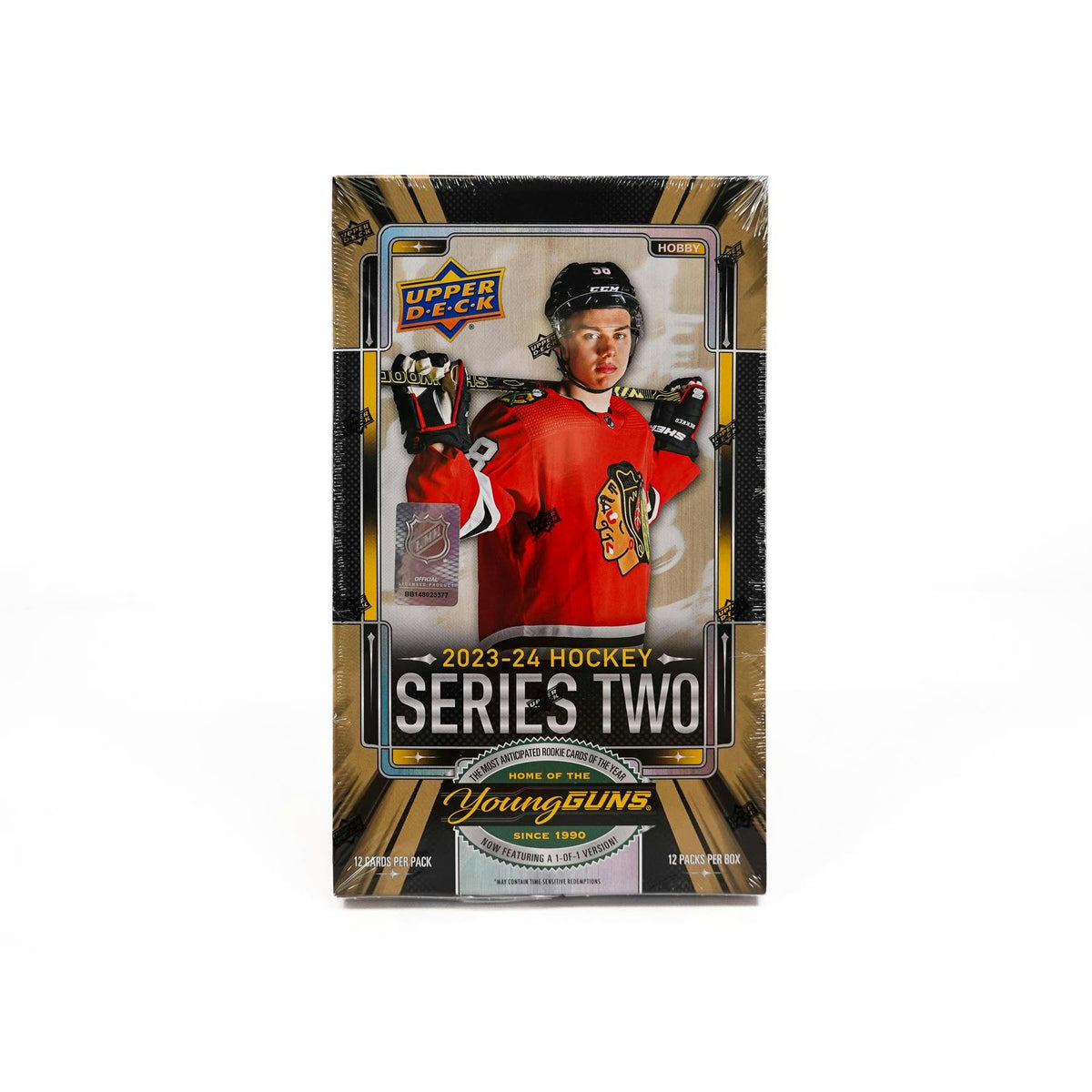 2023/24 Upper Deck Series 2 Hockey Hobby 12-Box Case